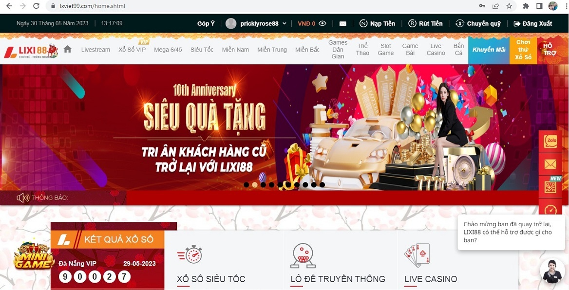 Khuyến Mãi và Thưởng Lớn Khi Chơi Sòng Bạc Trực Tuyến LIXI88