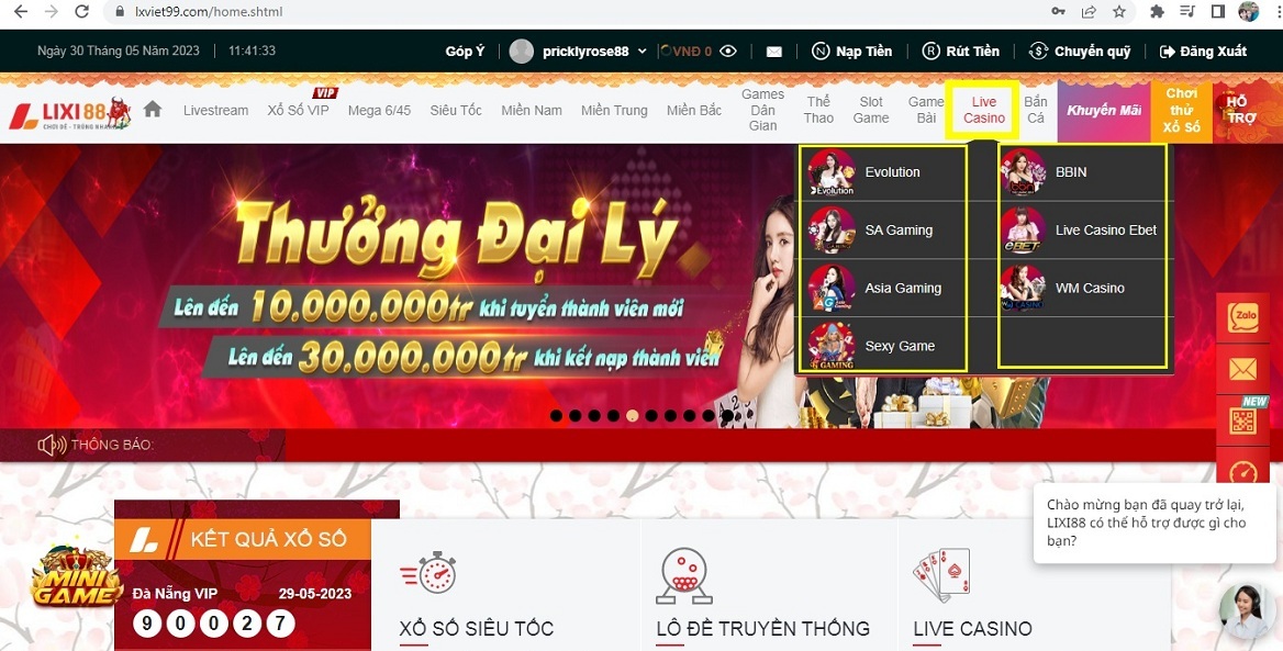 Tổng Quan Về Casino Trực Tuyến Tại LIXI88