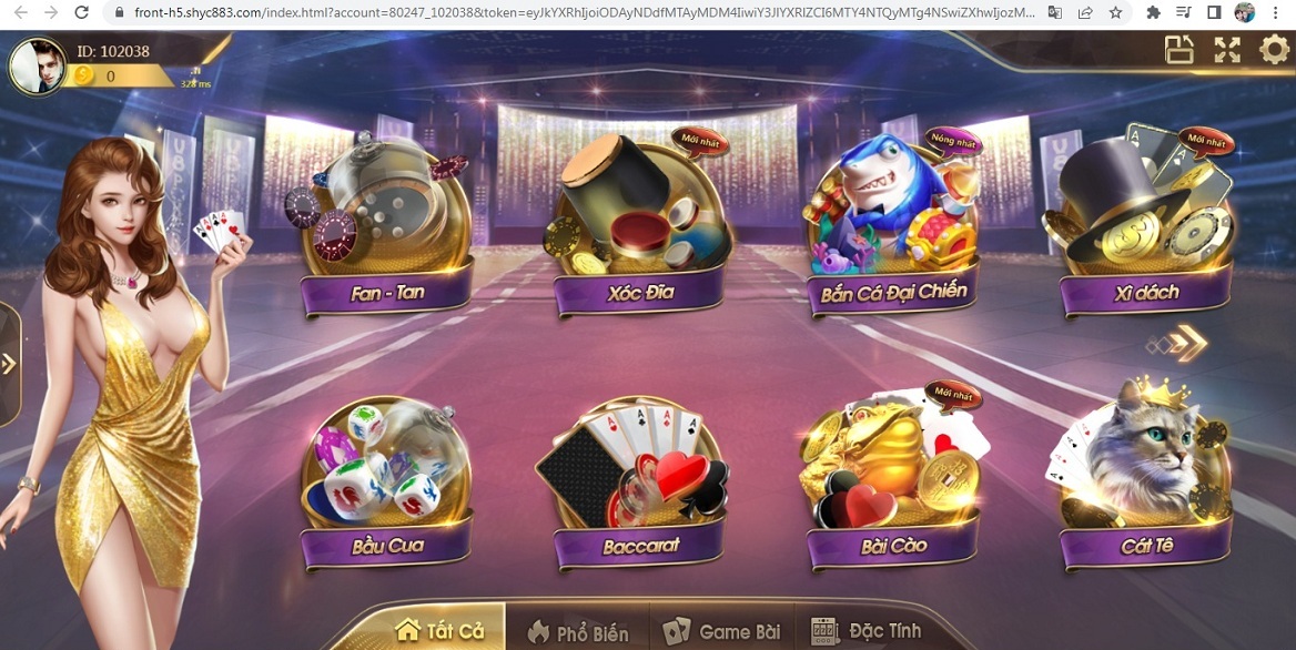 Trò Chơi Game Bài Trên Casino LIXI88